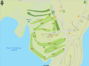 View 9-hole Golf Course Map